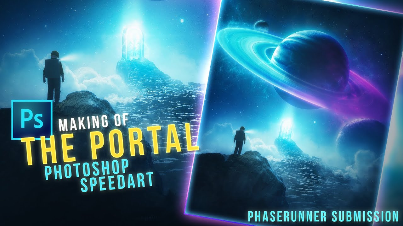 How I made this EPIC Space Image - PHASERUNNER Challenge