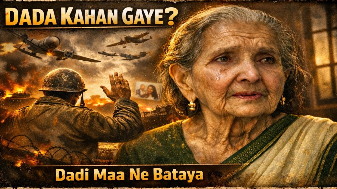 Real World War 2 Story 😨 | Granny Reveals The Truth | Dada Kahan Gaye?