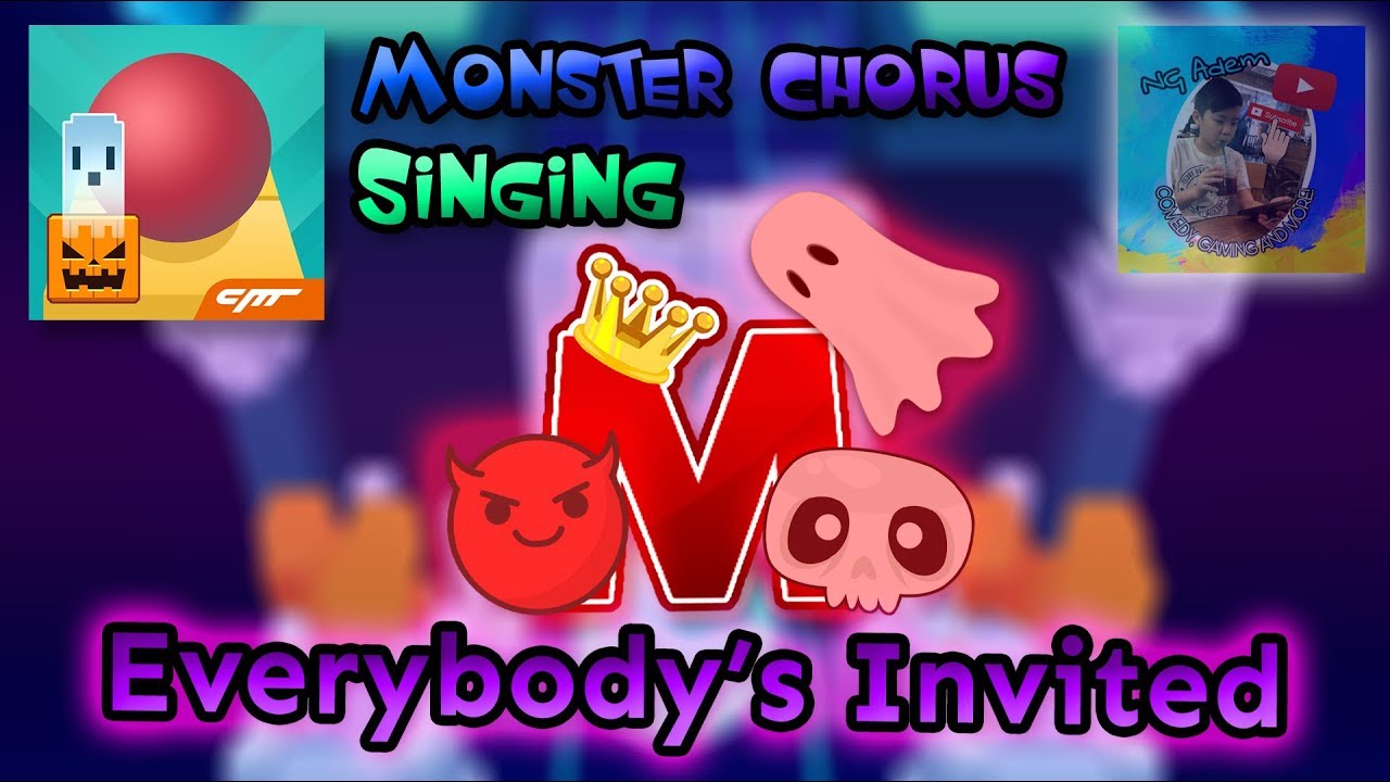 Rolling Sky Singing - Everybody's Invited (Monster Chorus)
