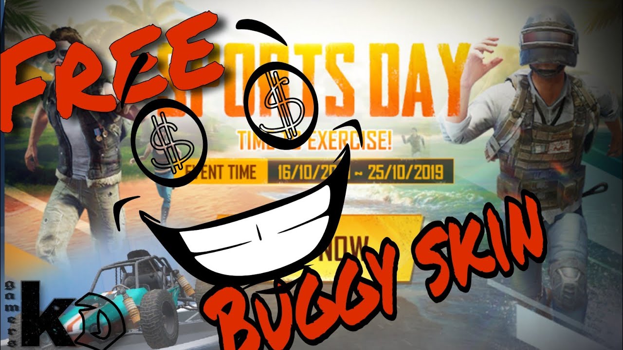 Sport's Day REWARDS Free Buggy Skin & Outfit