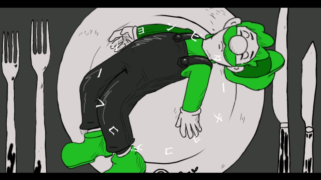 【手描きマリオ】ビターチョコデコレーション