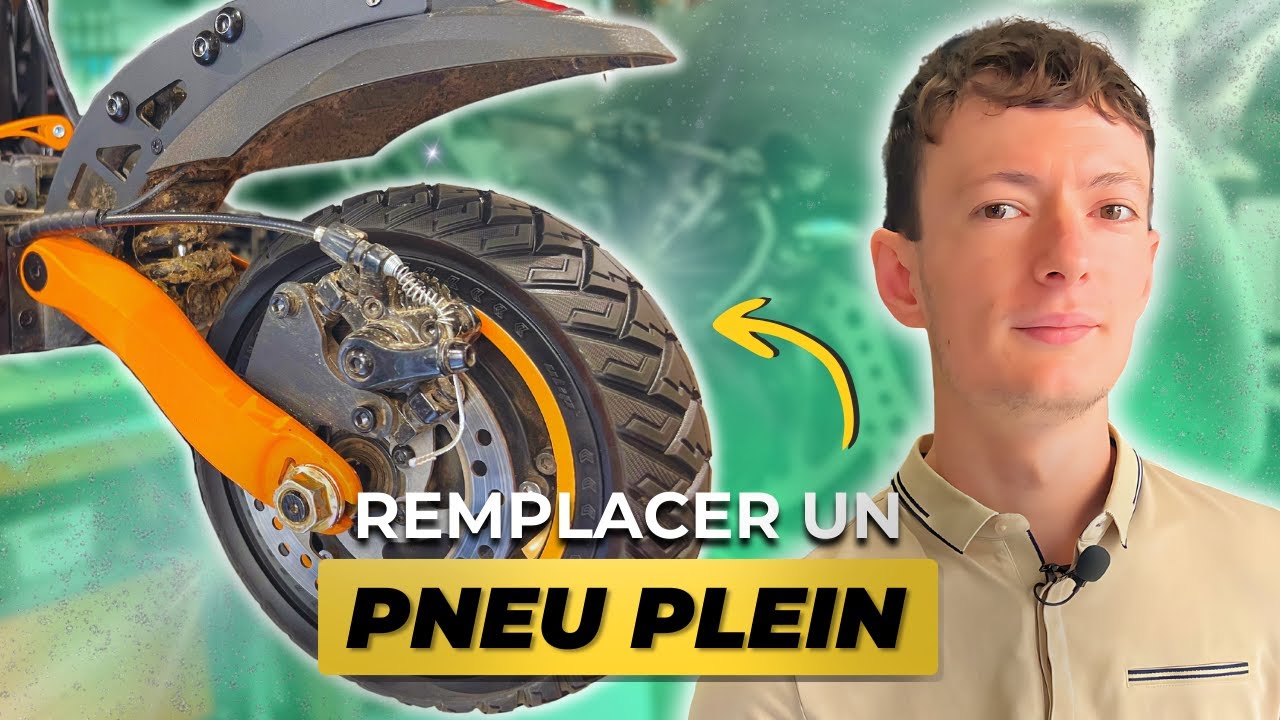 Comment REMPLACER un PNEU PLEIN sur une KUKIRIN G2 PRO [tuto complet]