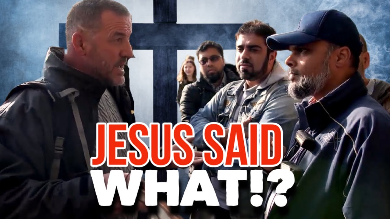 JESUS SAID WHAT! Hashim Vs Shocked Christian (Speakers Corner)