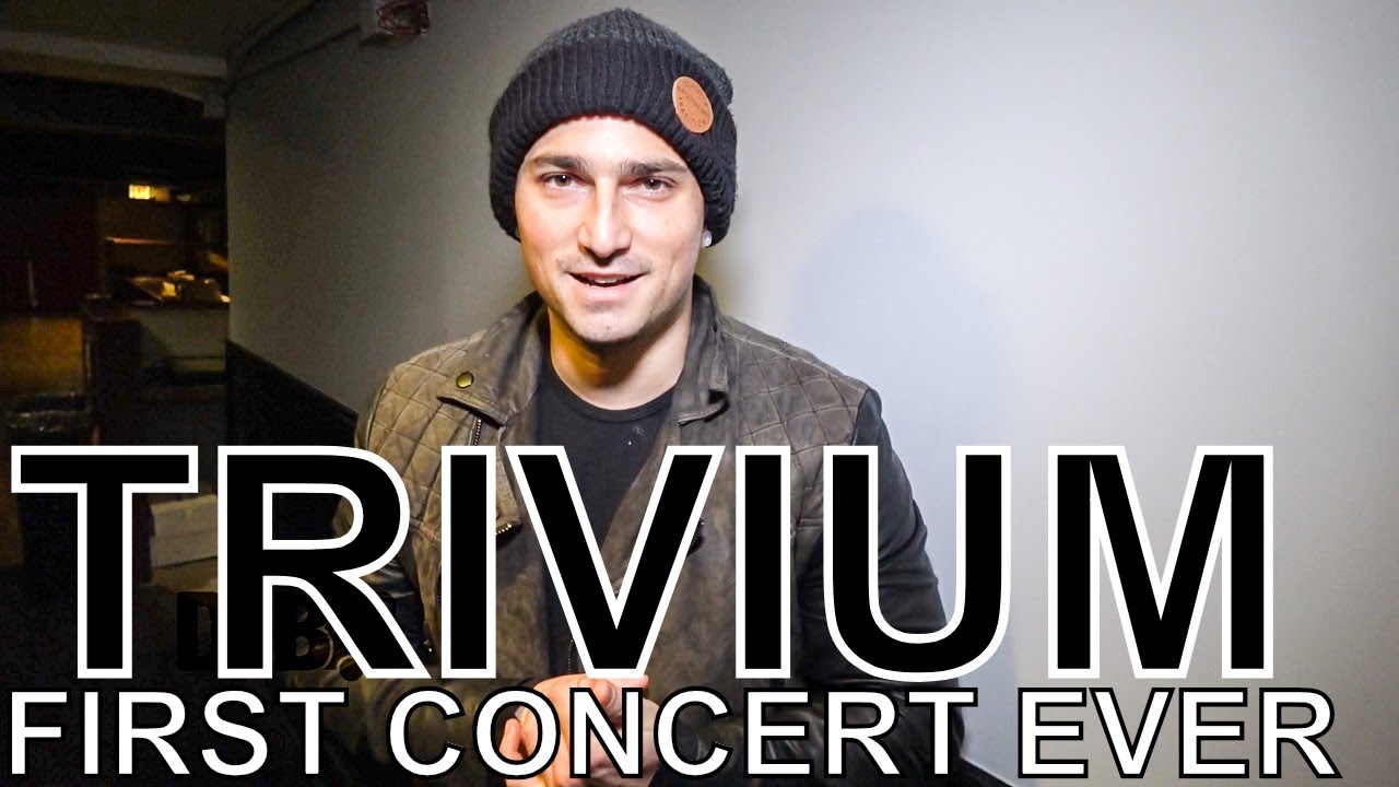 Trivium - FIRST CONCERT EVER Ep. 37
