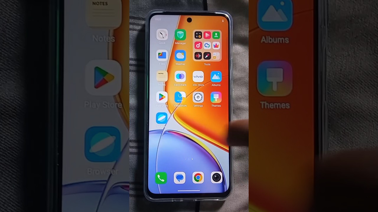 How to Quickly Create App Folder in Vivo T4x | Create Folder Quickly in Funtouch OS #vivo #vivot4x5g