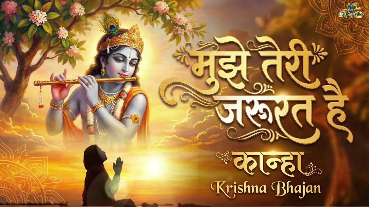 मुझे तेरी ज़रूरत है कान्हा 🙏 | Very Emotional Krishna Bhajan | Soulful Bhakti Song 2026