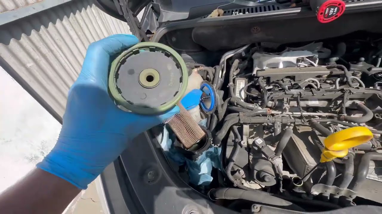 Full Service VW Caddy Oil Change Oil Filter Air Filter Diesel Filter