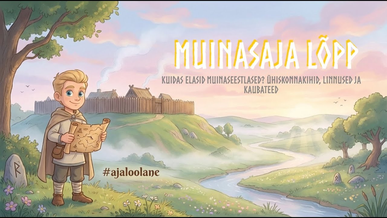 Muinasaja lõpp Eestis - Kuidas elasid muinaseestlased? Ühiskonnakihid, linnused ja kaubateed