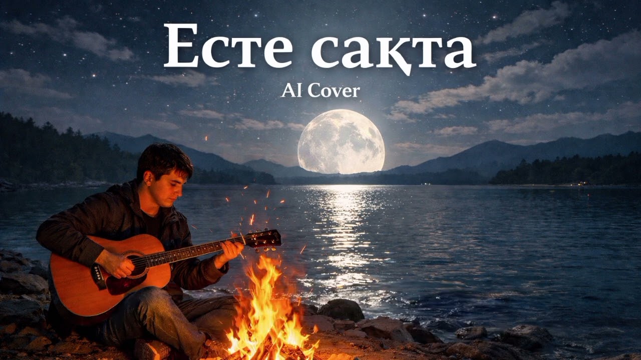 Ғадылбек Жанай- Есте сақта (жаңа нұсқада) (AI Cover. AI Music. AI ән. AI әнші)
