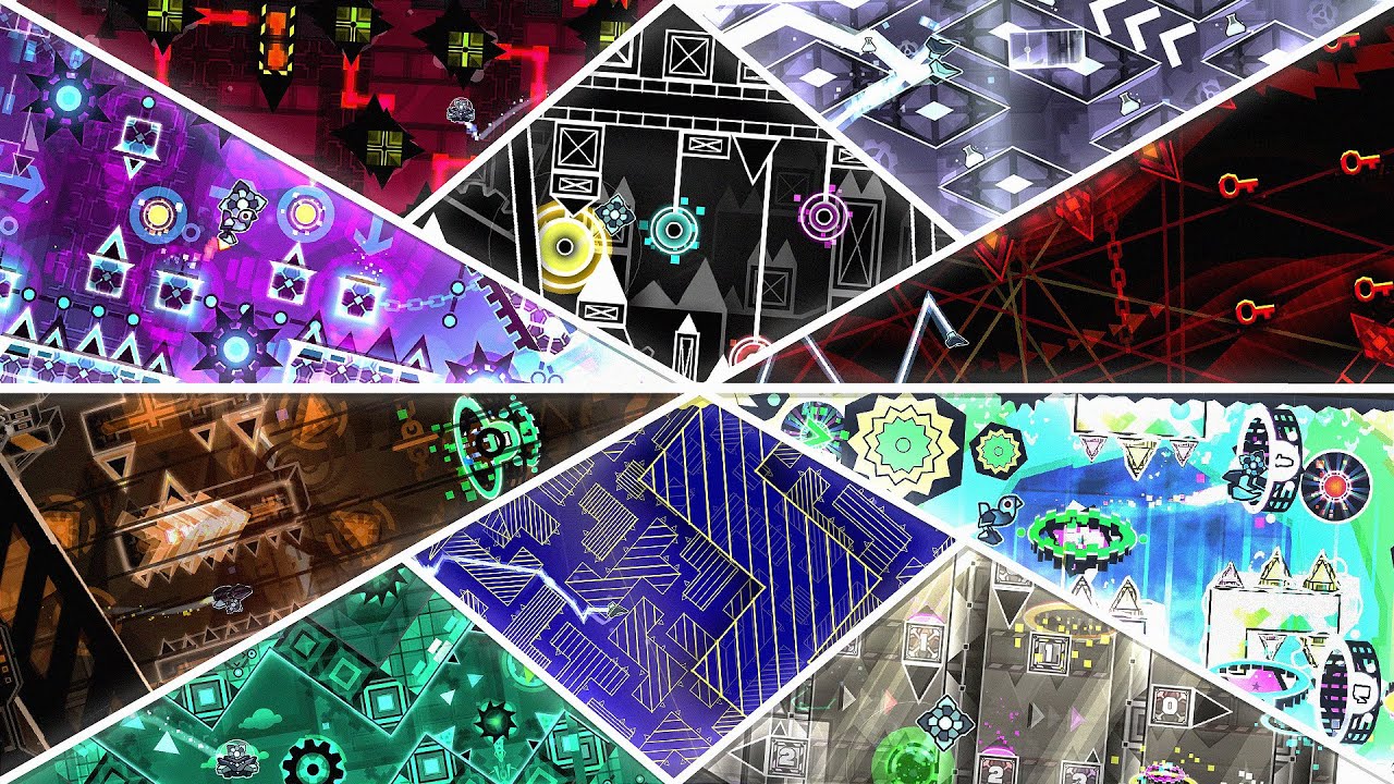 Top 10 Hardest Rated Memory Levels in Geometry Dash