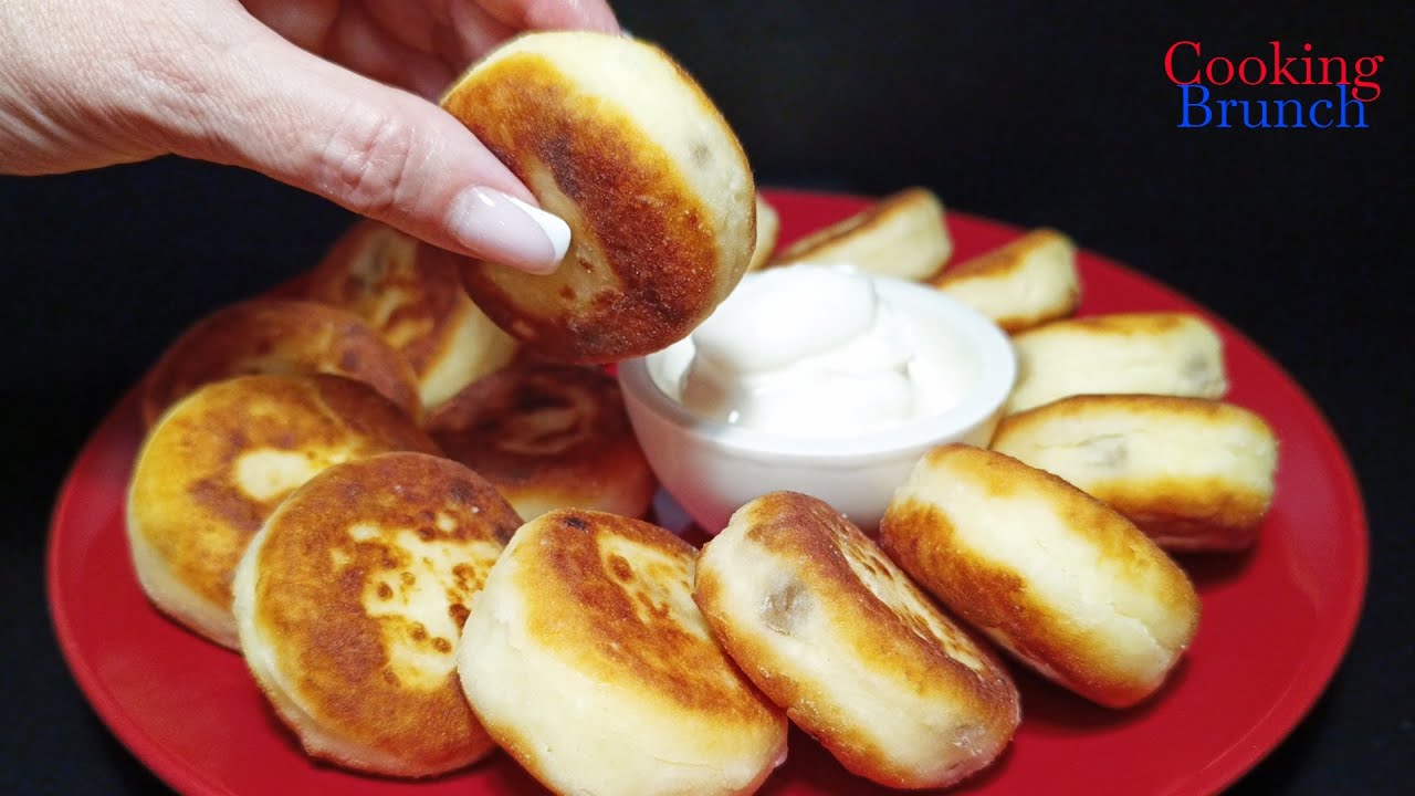 Рецепт самых вкусных сырников с изюмом на сковороде! Быстро и просто!