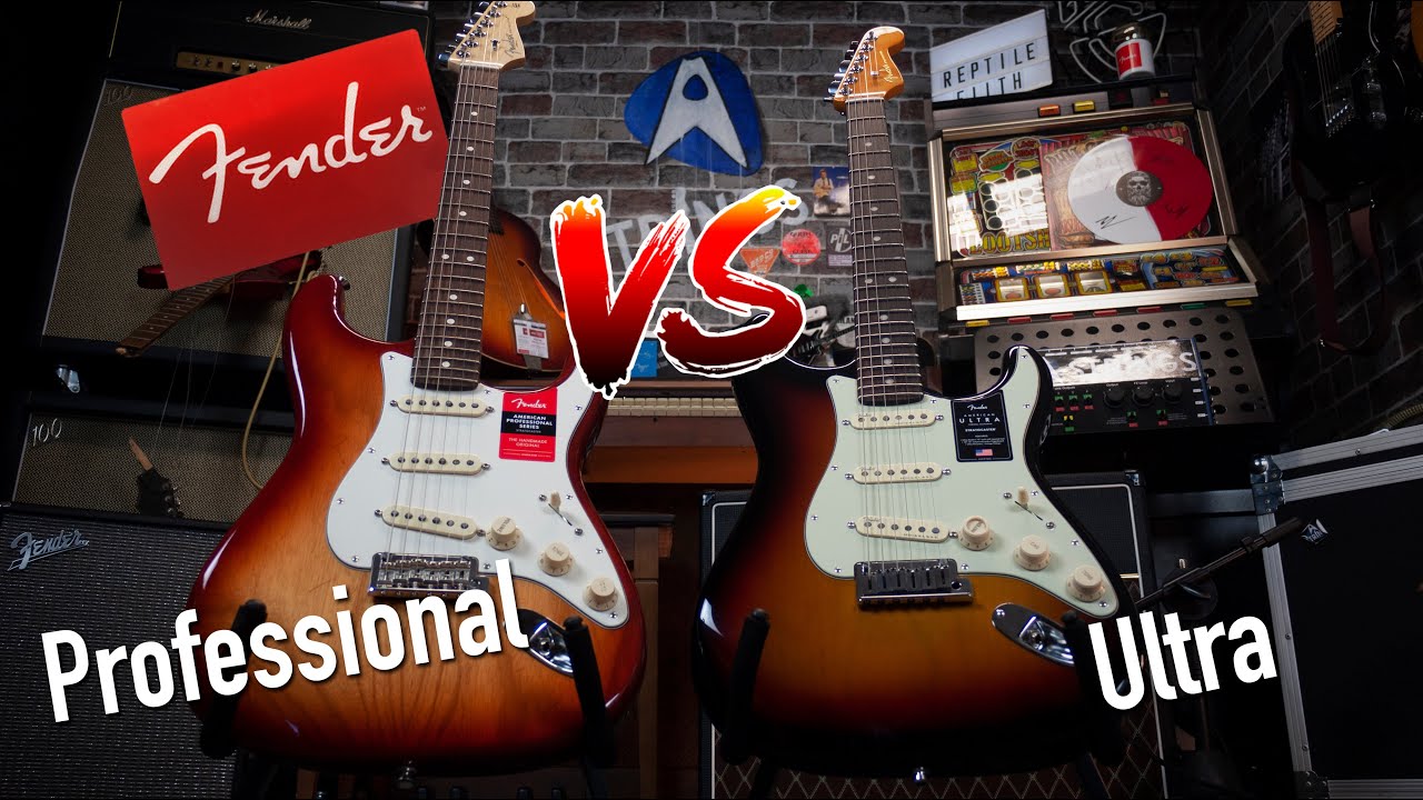 Fender Ultra Vs Professional Stratocaster