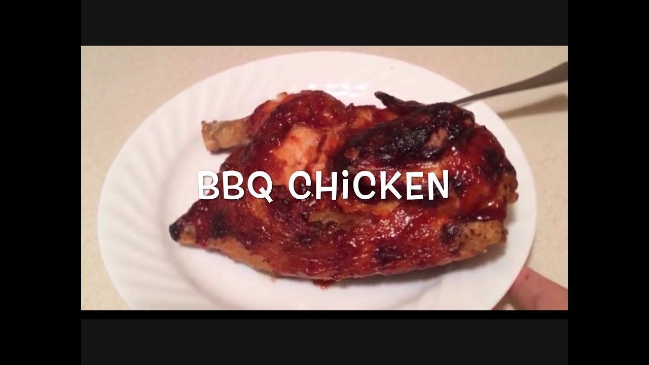 BBQ Chicken in the halogen oven with bonus cleaning review
