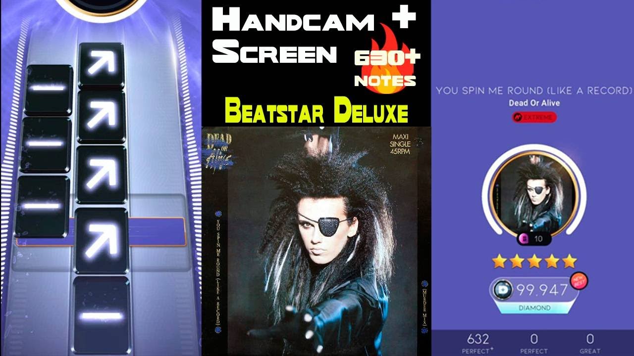 [Beatstar Deluxe] You Spin Me Round (EXTREME) | Dead or Alive | Handcam + Screen