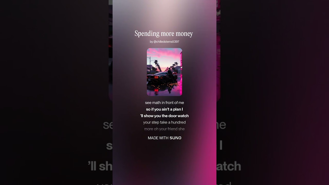 Spending more money