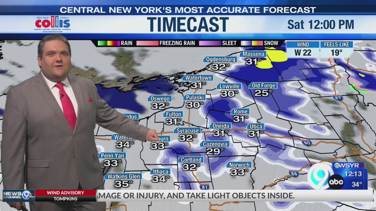 Storm Team Forecast: 12PM Friday 3-13-26