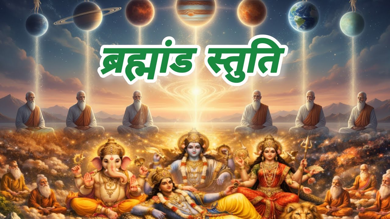 Brahmaand Stuti Mantra | ब्रह्मांड स्तुति मंत्र | Universal Divine | Spiritual Waves Bhakti Dhaara
