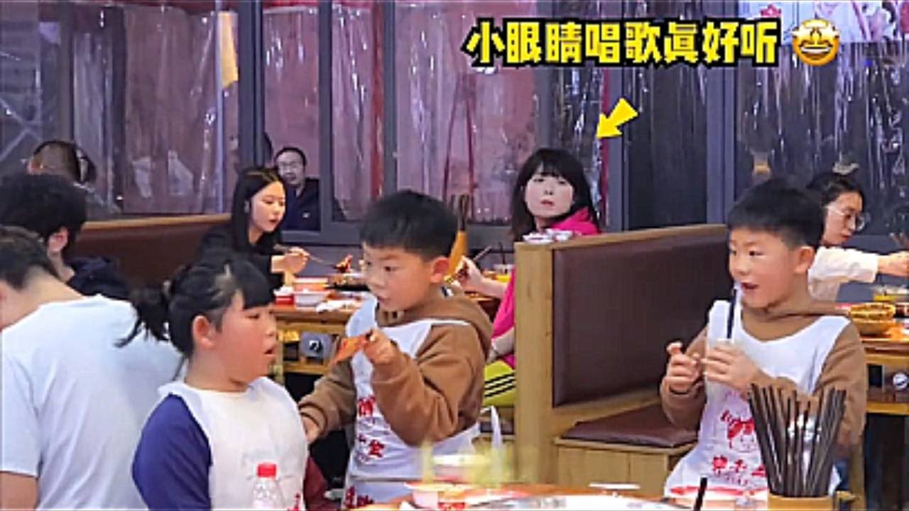 小姐姐独特嗓音，开口碾压老板，恭喜过关……#吃饭唱歌#胖千金自助火锅