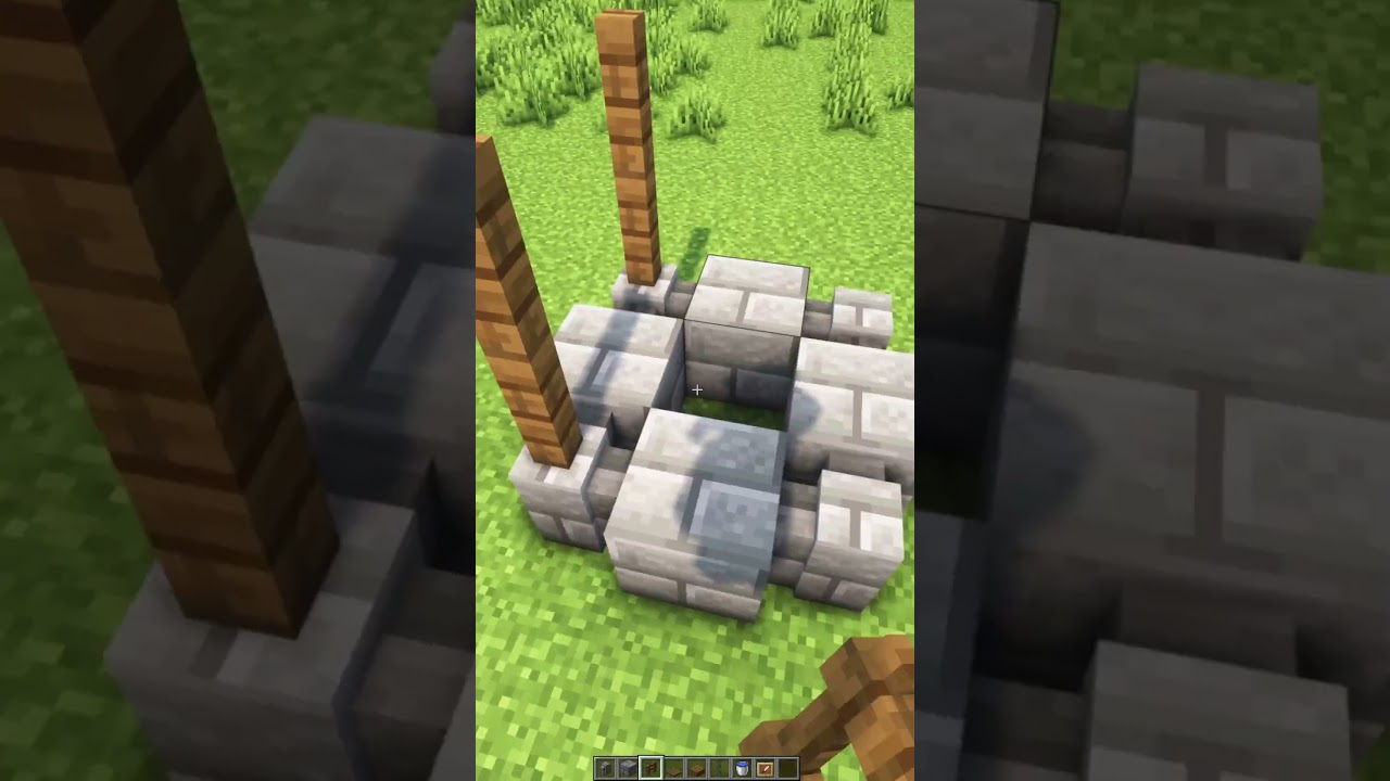 Minecraft How to Build a Realistic Water Well