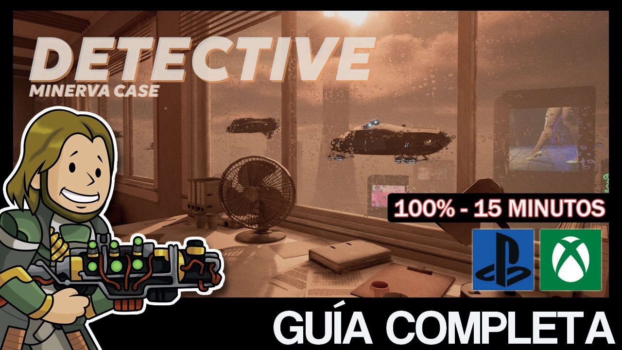 DETECTIVE MINERVA CASE - Guía completa [LOGROS/TROFEOS]