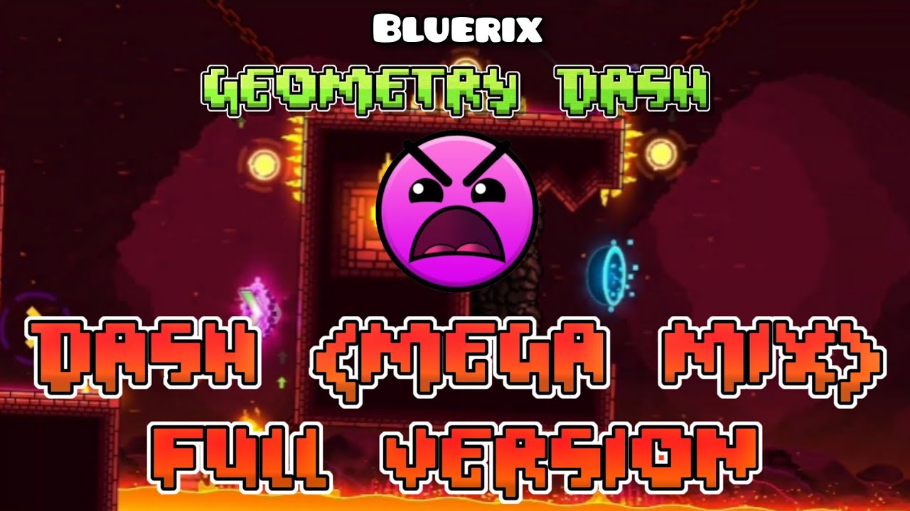 Dash (Mega Mix) | (Dash XXL Official Song) | Geometry Dash