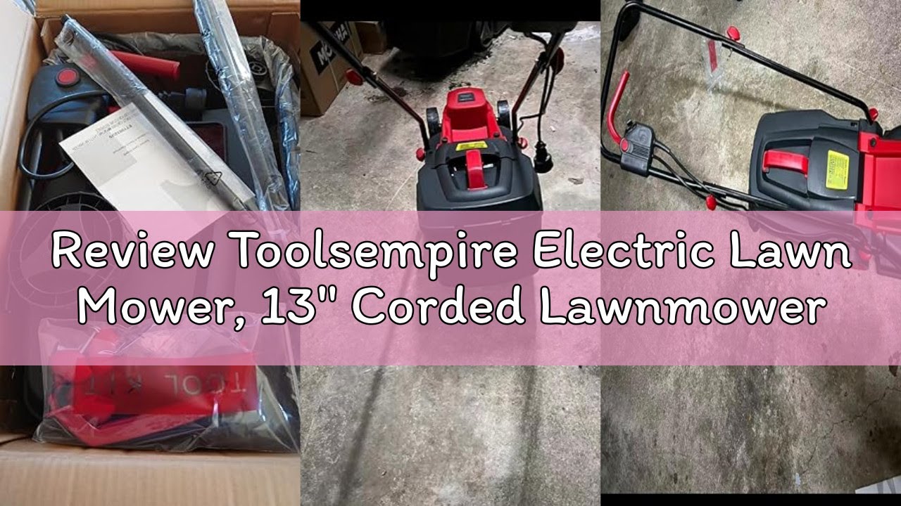 Review Toolsempire Electric Lawn Mower, 13