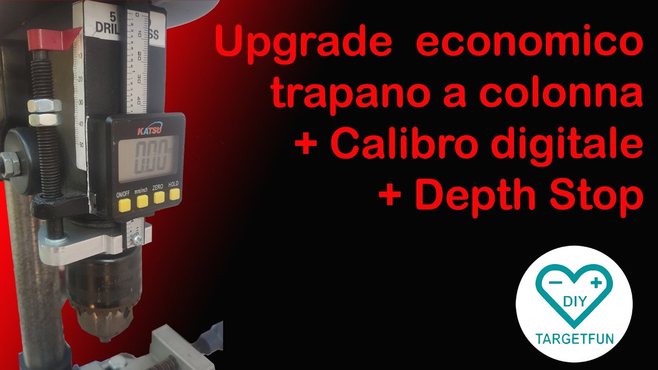 Utile Upgrade DIY per Trapano a Colonna Cinese Economico ZJ4113