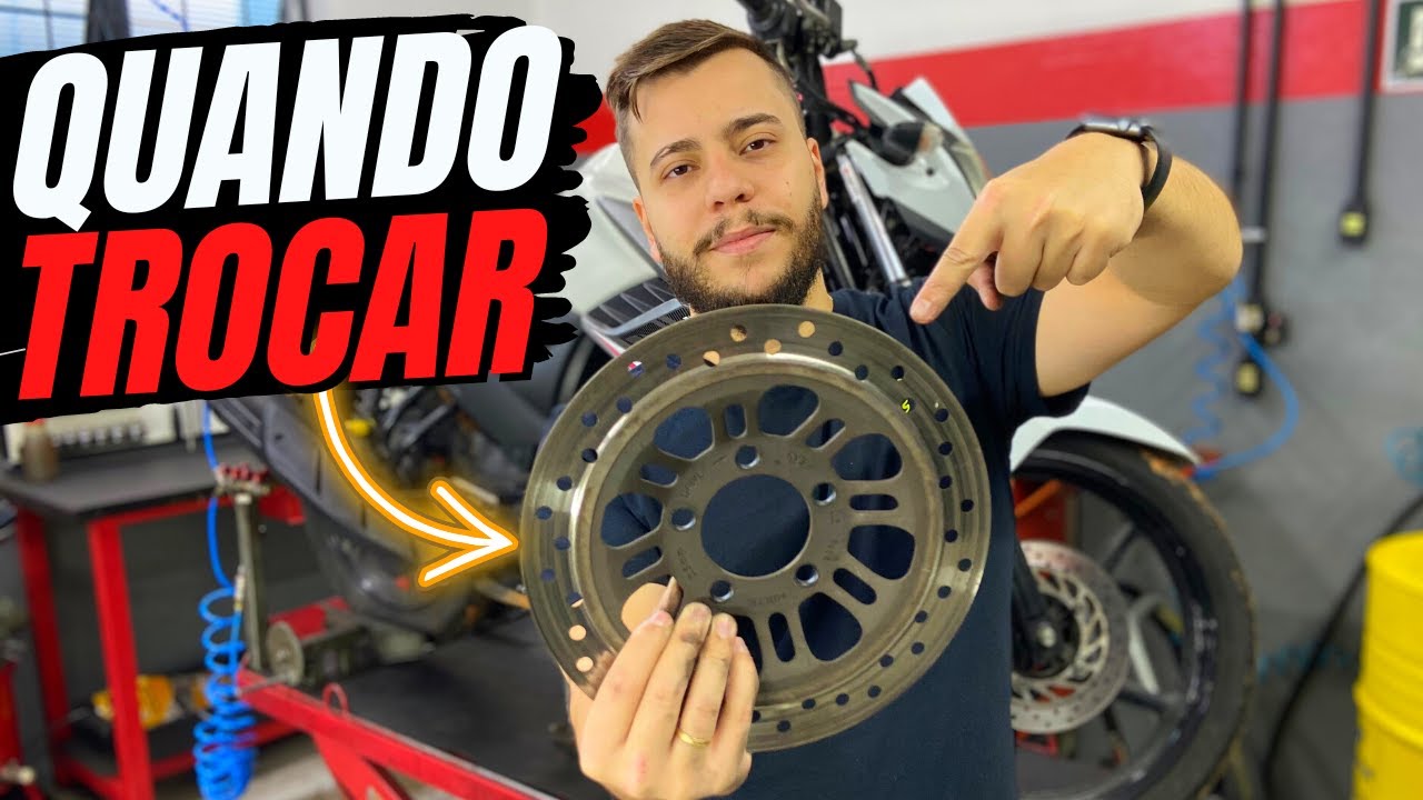 Disco de freio moto I Quando trocar e ter mais durabilidade