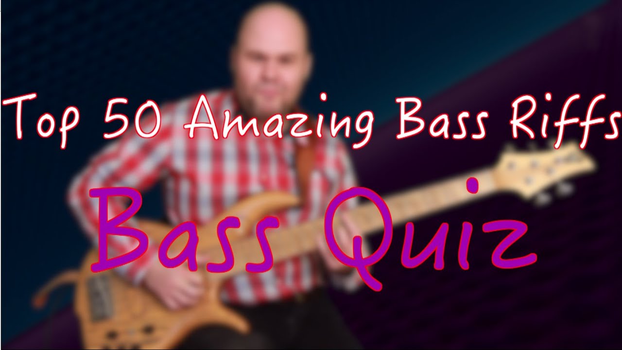 Top 50 Amazing Bass Riffs by Which You Can Recognize the Song // Bass Quiz // Бас викторина