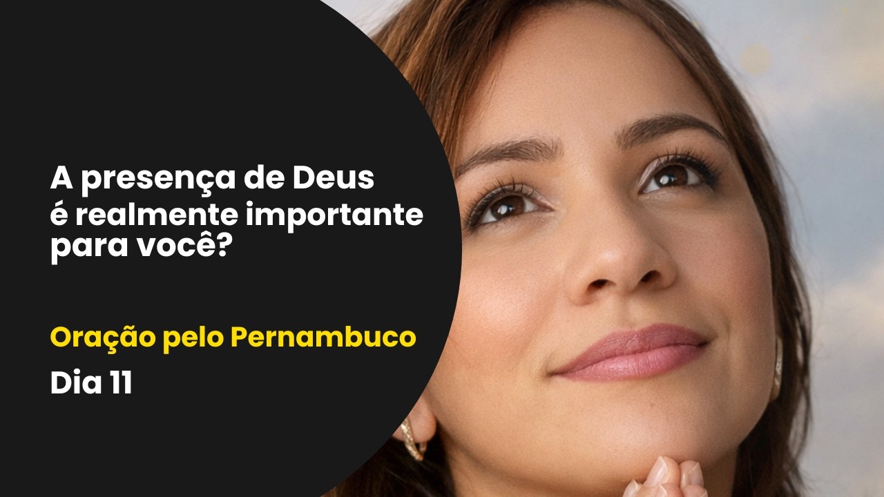 Se Deus Retirasse Sua Presença… Você Perceberia?