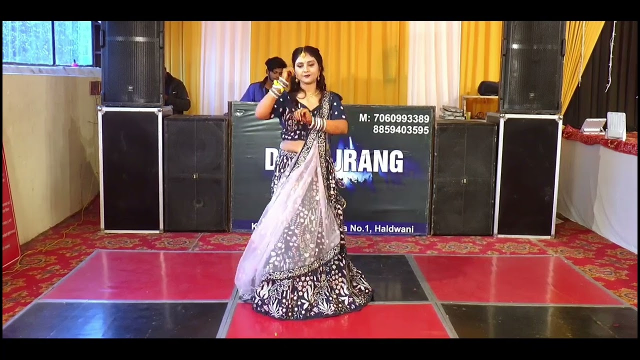 Bride solo dance performance ❤️🤩#sangeetdance #ramaenge#palkimeinhokesawaar#mairemai#dilbarosong❤️