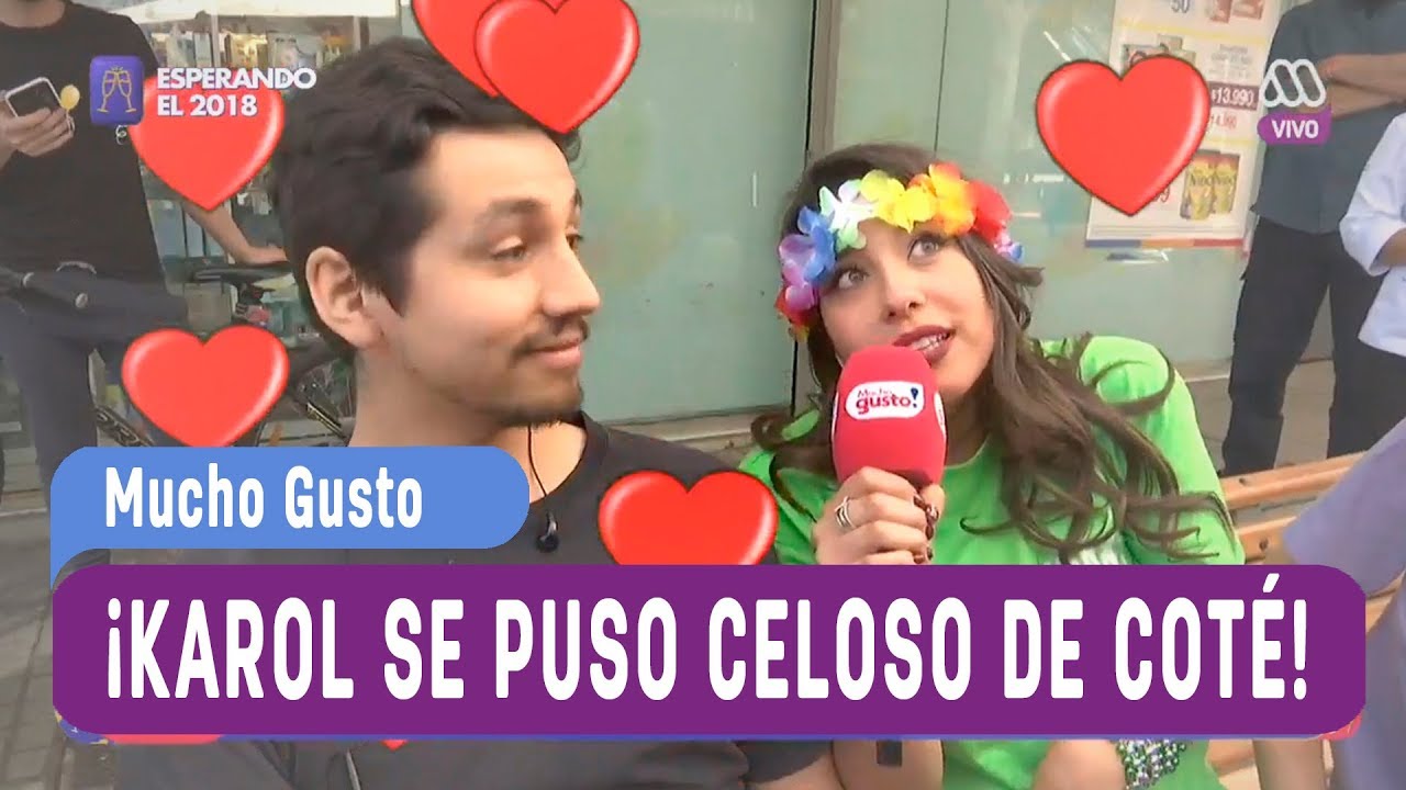 ¡Karol se puso celoso de Coté Quintanilla! - Mucho gusto 2017