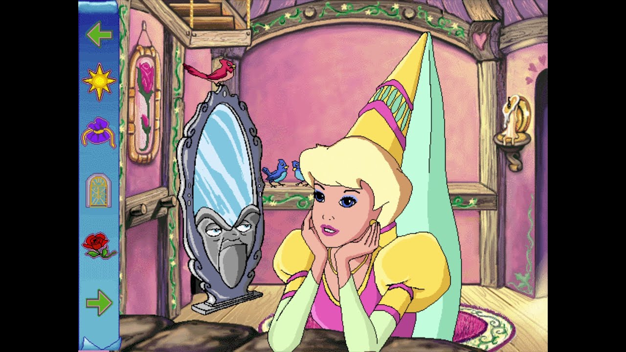 [PC💿] 🇩🇰 Barbie - Fortryllende eventyr - Barbie som Rapunzel (1998)