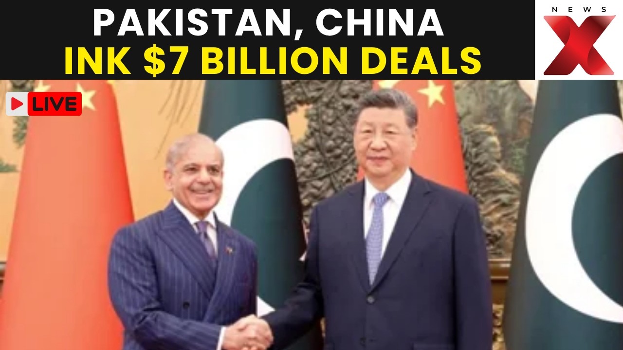 PAK-CHINA DEAL LIVE: Shehbaz Sharif, Li Qiang Sign $7 Billion Deals To Boost CPEC Phase II