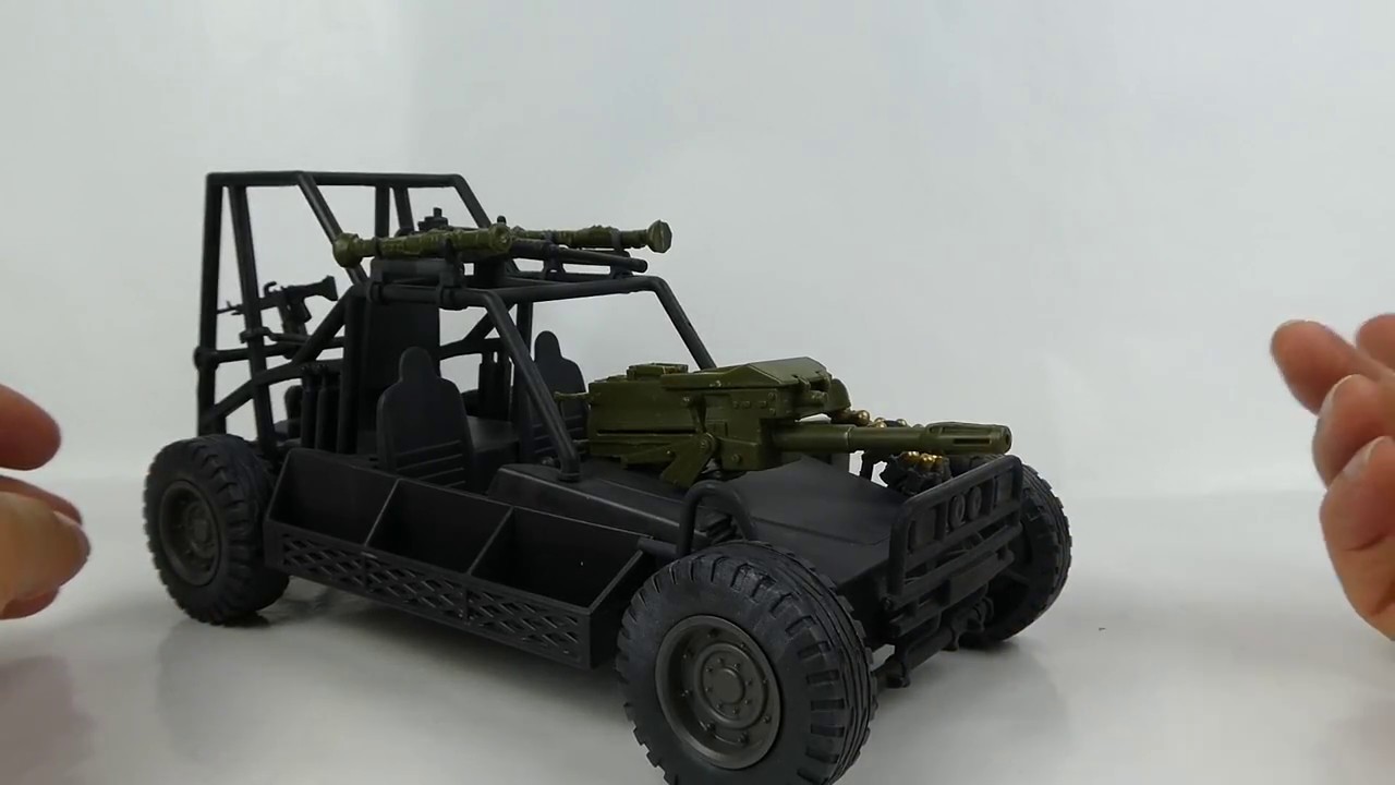 power team elite world peacekeepers military buggy power team elite 1/18 scale toy review