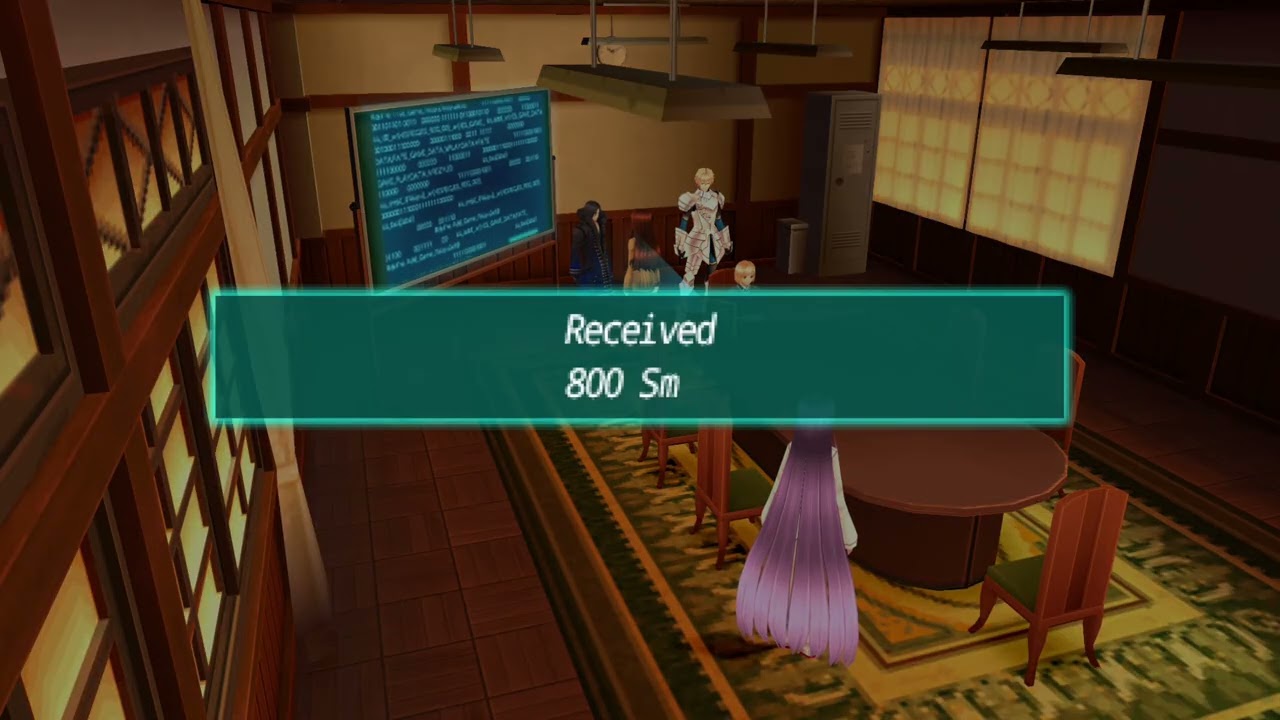 Fate/Extra CCC (English Patch) Asking Julius for money