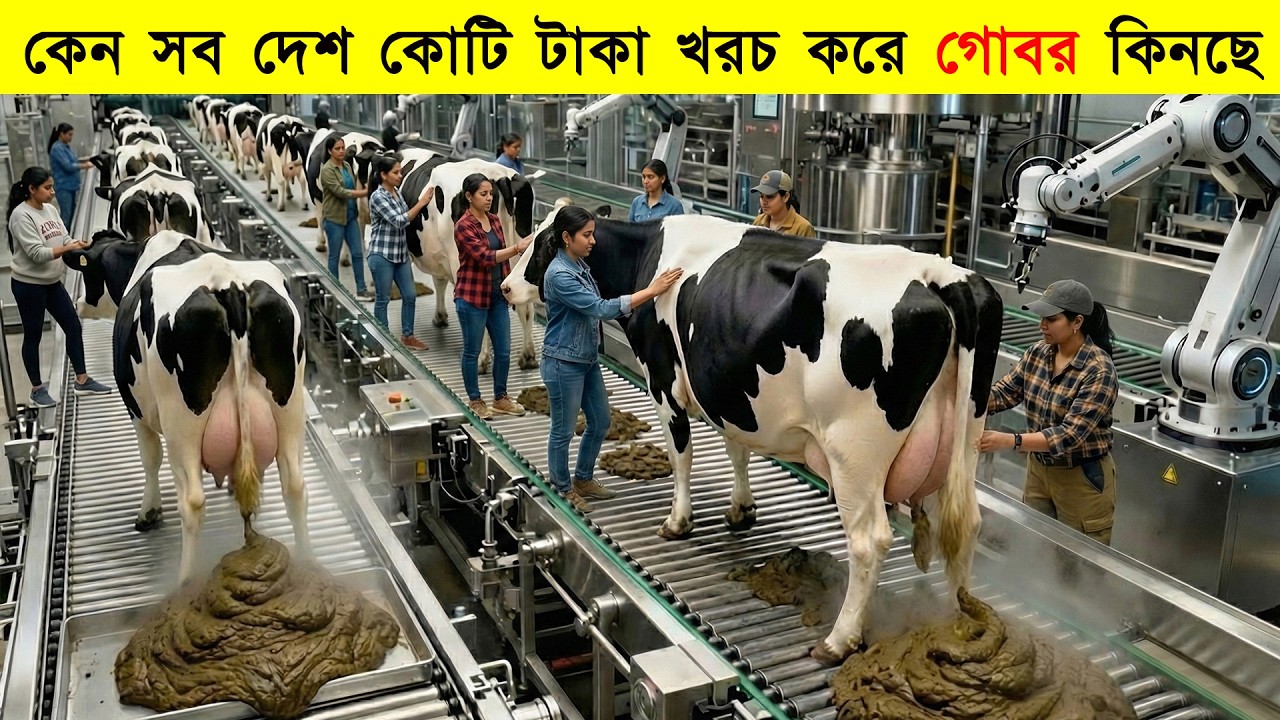 গরুর গোবর থেকে কীভাবে কোটি টাকার বিদ্যুৎ তৈরি হচ্ছে? Inside a Mega Biogas Plant