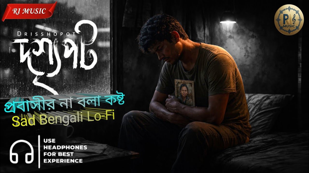 দৃশ্যপট (DRISSHOPOT) – Sad Bengali Lo-Fi Song 2026 | RI MUSIC | Expatriate Heartbreak Version 