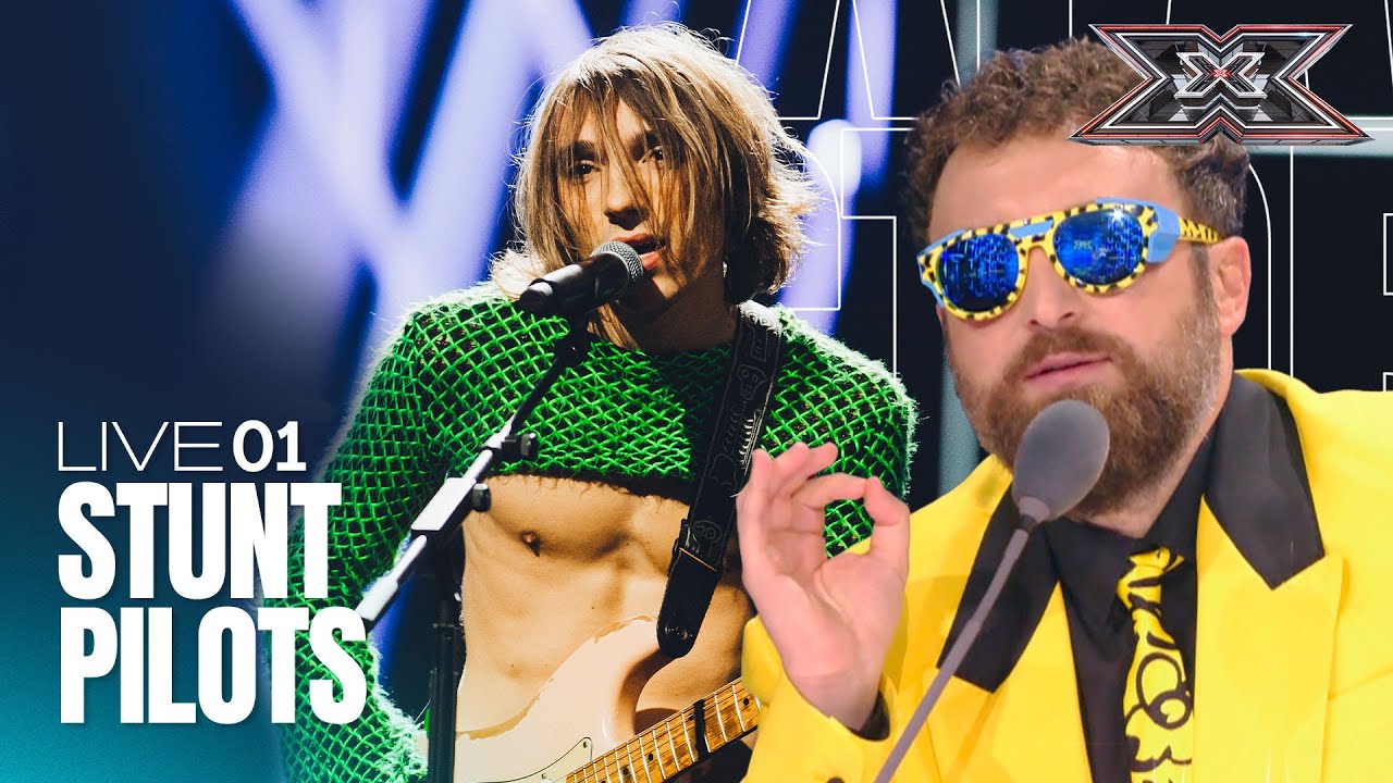 La cover pungente degli Stunt Pilots di Whitney Houston | X Factor 2023 LIVE 1