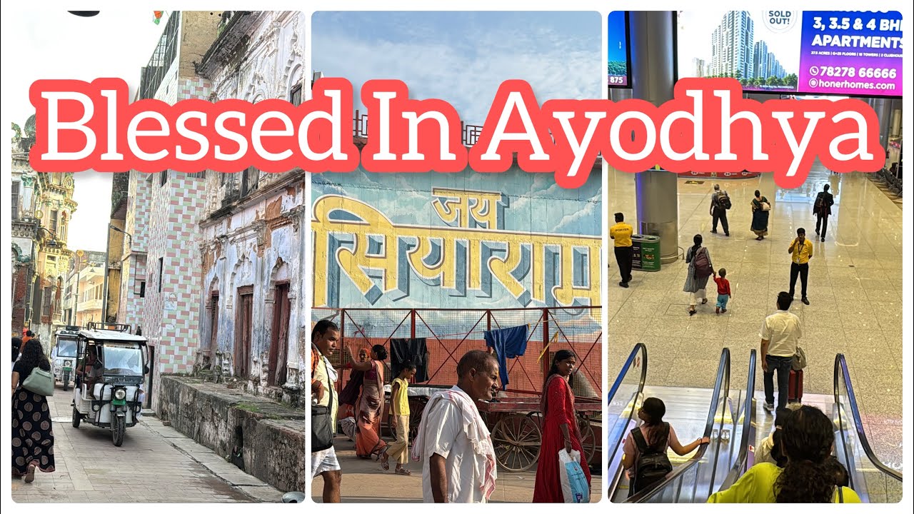 Varanasi to Ayodhya Travel Vlog | Ram Lalla Darshan | Ayodhya Airport | India Trip from Japan 🇯🇵 