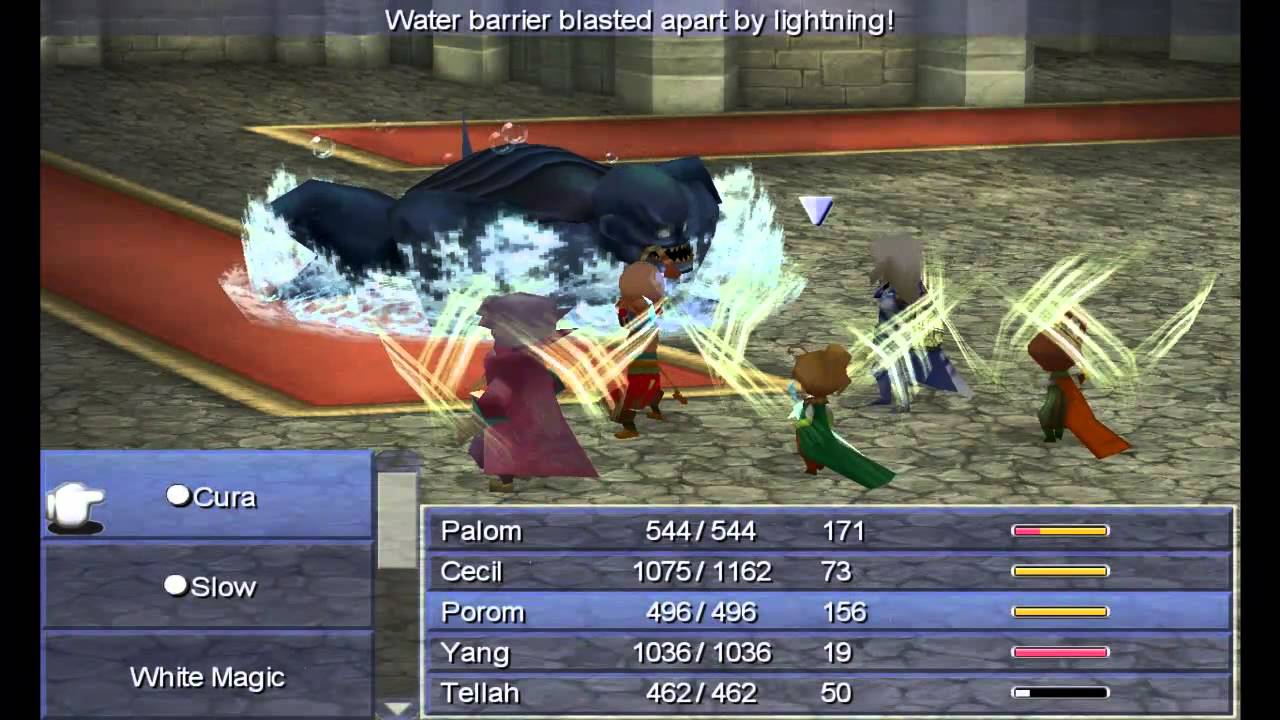Final Fantasy IV (PC) - Boss: Cagnazzo (Active/Hard)