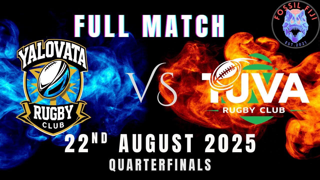 Yalovata Vs Tuva  22nd August 2025. Nadroga Rugby Union Club Quarterfinals.