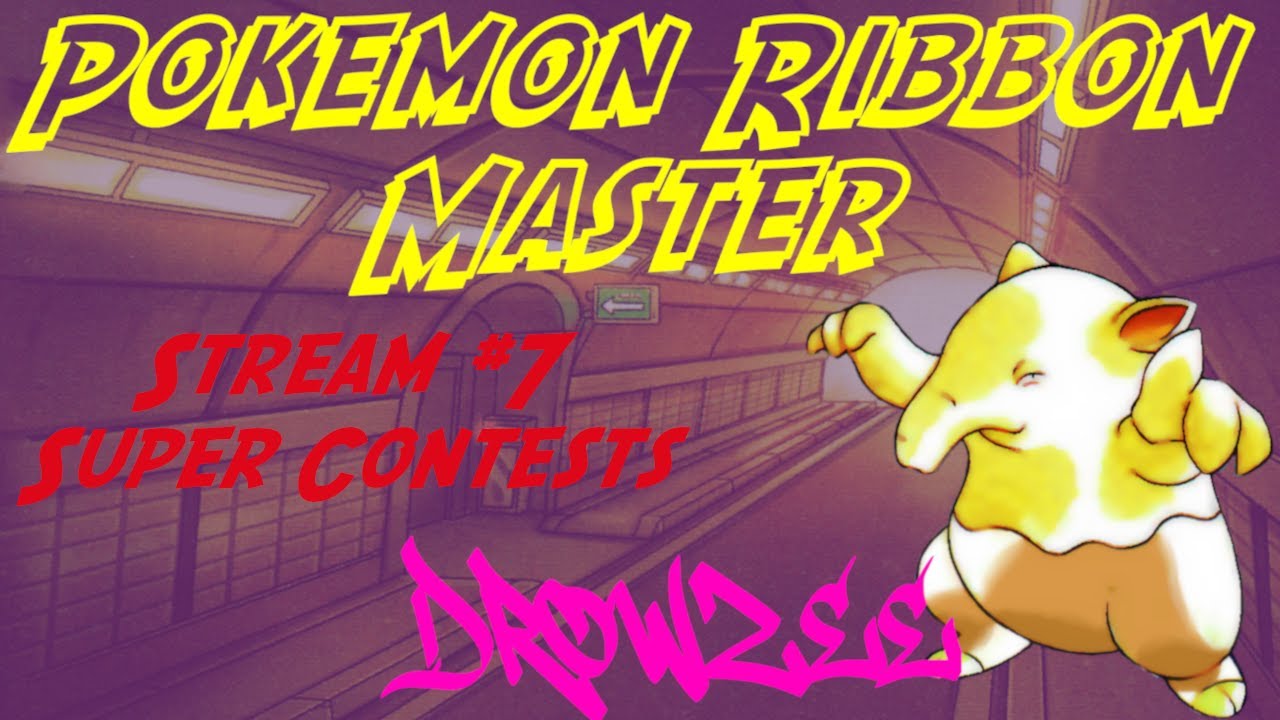 Super Contests Begin! D'Arby the Drowzee stream #7 | Pokemon Ribbon Master