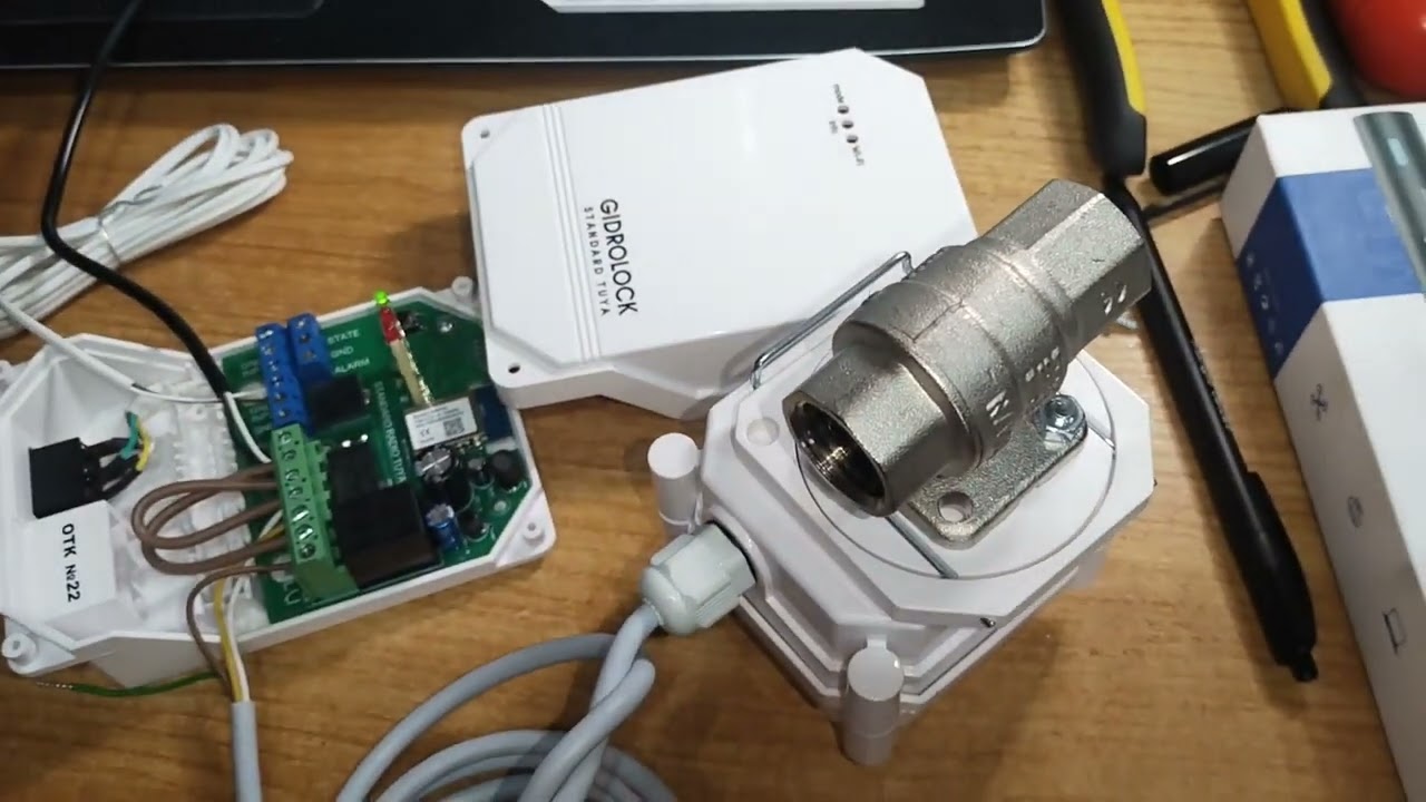Система защиты от протечек воды Gidrolock Стандарт с WiFi - первое знакомство и подключение