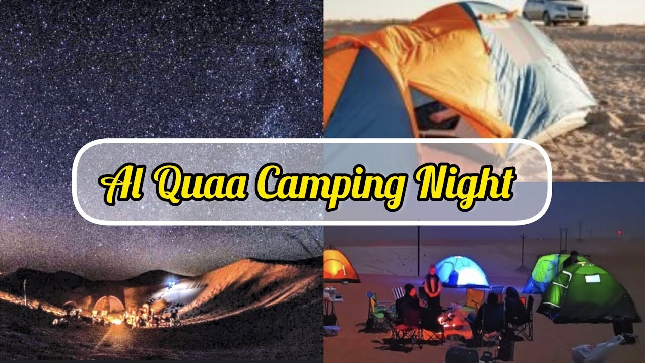 Abu Dhabi Al Quaa Milky Way Camping with family & friends on National Day UAE 2024