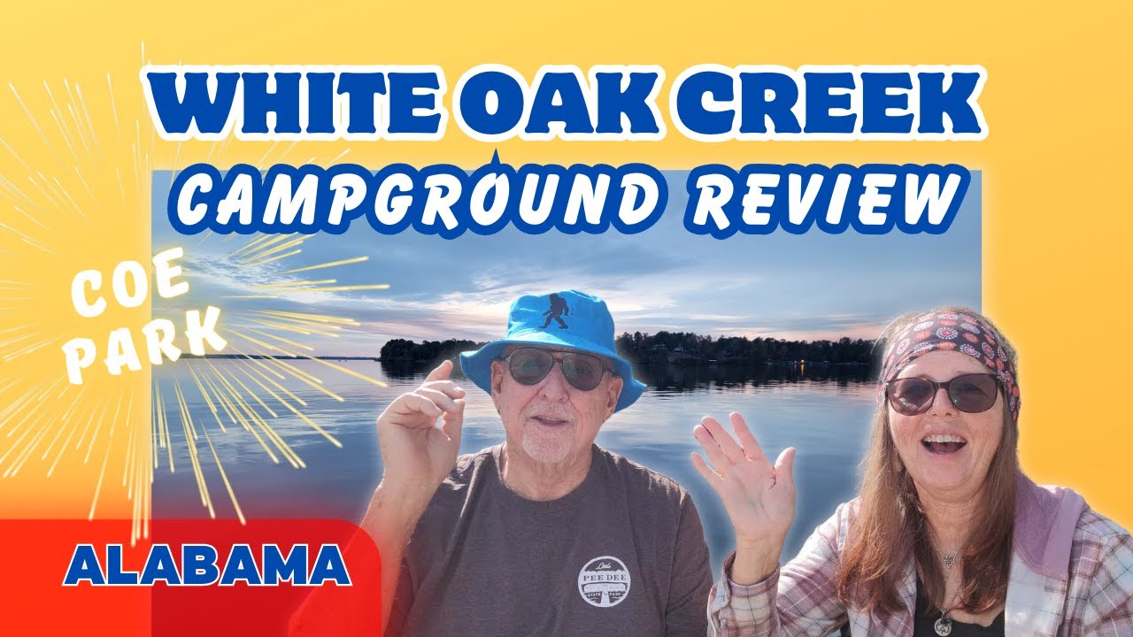 Waterfront Camping Near Eufaula! WHITE OAK CREEK CG in ALABAMA