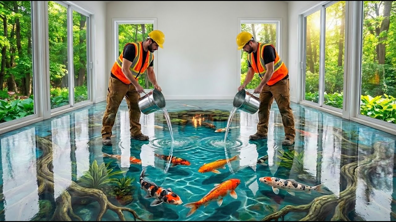 Transform Your Living Space into a Work of Art with Luxury Epoxy Floors