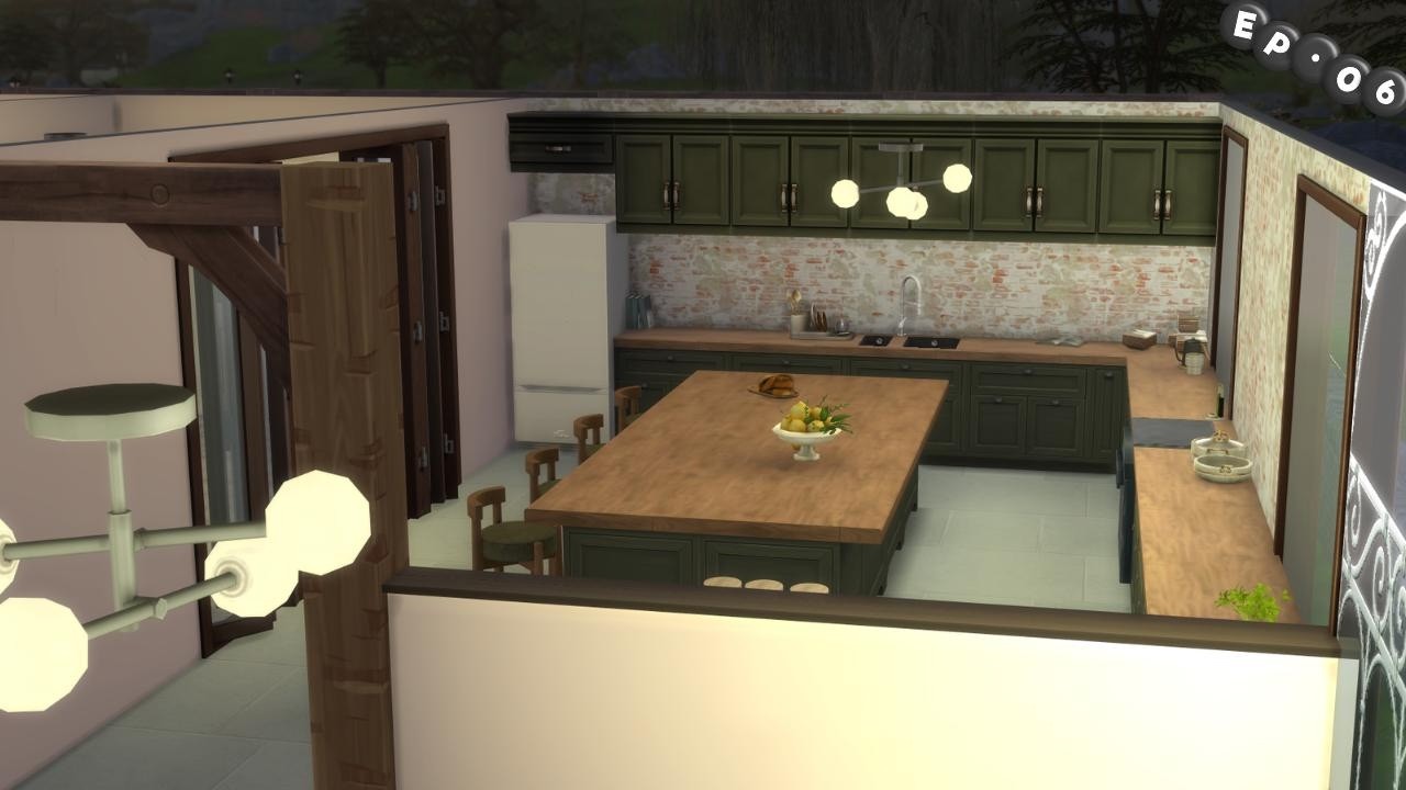 On a commencé la rénovation du rez de chaussée I EP 06 I sims 4 challenge