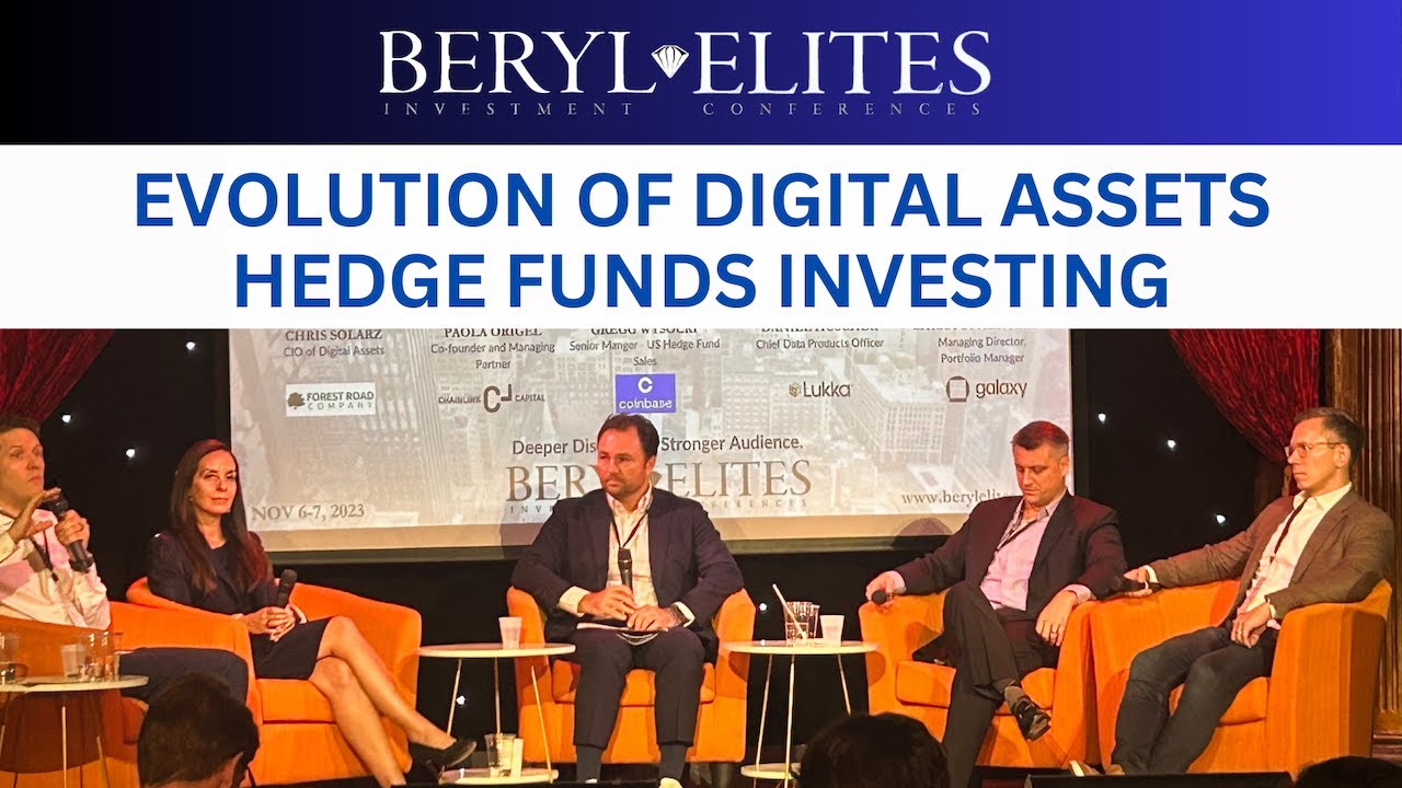 𝐏𝐀𝐍𝐄𝐋 🎤 Evolution of Digital Assets Hedge Fund Investing
