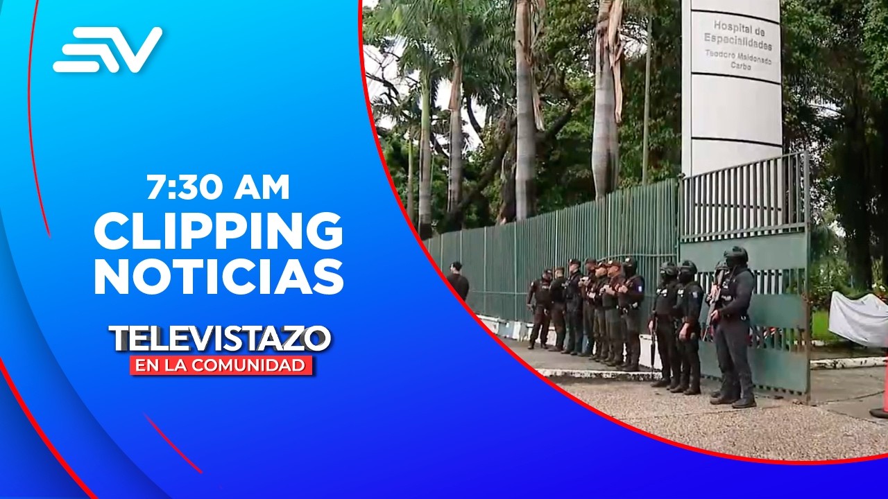 Intervienen el hospital Teodoro Maldonado Carbo del IESS | Televistazo | Ecuavisa